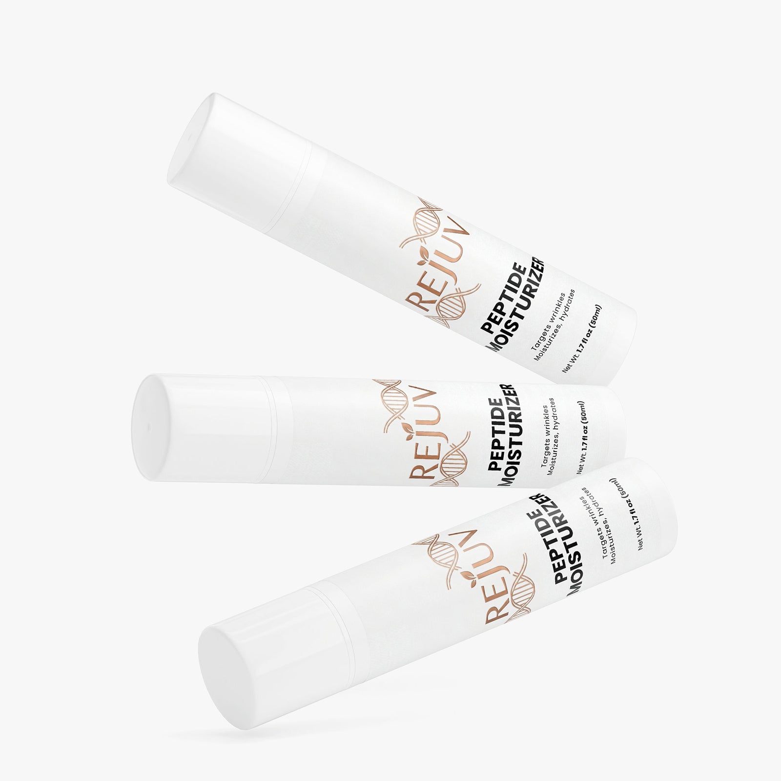 Crema hidratante peptídica