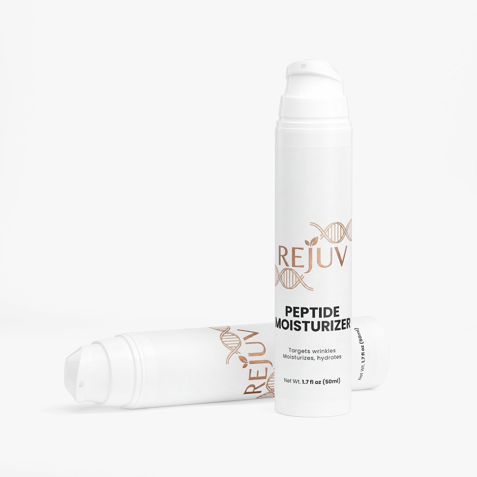 Crema hidratante peptídica