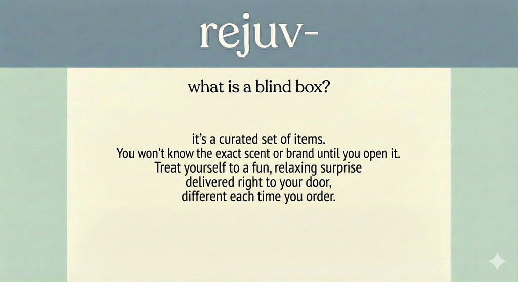 rejuv spa blind-box